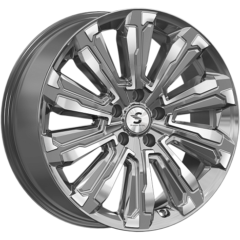 HUMBER (КР1061) 8.000xR20 5x120 DIA66.1 ET41.5 Diamond gloss graphite HUMBER (КР1061) 8.000xR20 5x120 DIA66.1 ET41.5 Diamond gloss graphite