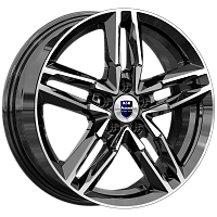 Литые диски Sayan-оригинал (КС731М) (КС731М) 6.000xR16 5x112 DIA57.1 ET50 алмаз черный для Volkswagen Golf Plus