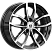 Фрост (КС1048) 6.500xR15 5x100 DIA67.1 ET45 алмаз черный Фрост (КС1048) 6.500xR15 5x100 DIA67.1 ET45 алмаз черный