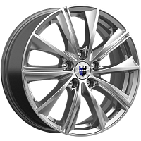 Литые диски Арнар (КС896) 7.000xR17 5x114.3 DIA67.1 ET45 дарк платинум для Peugeot Литые диски Арнар (КС896) 7.000xR17 5x114.3 DIA67.1 ET45 дарк платинум для Peugeot