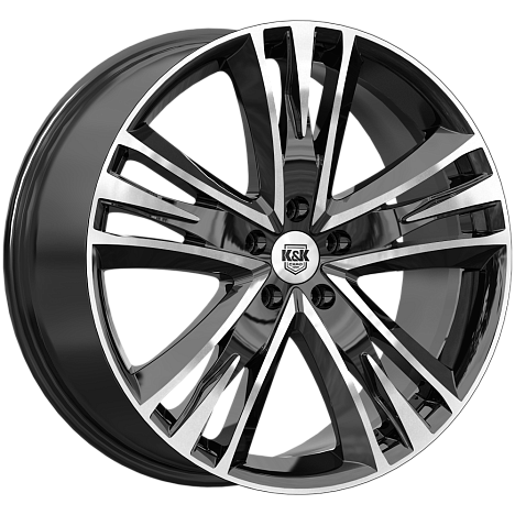 Атлас (КС661М) 8.500xR20 5x130 DIA84.1 ET40 алмаз черный