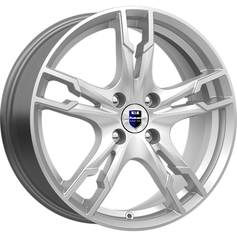Солар (КС875) 7.000xR17 4x100 DIA54.1 ET45 сильвер SK