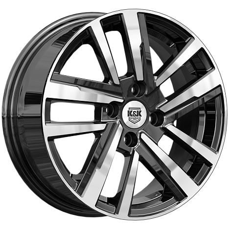 Хант (КС1034) 6.000xR15 4x100 DIA67.1 ET45 алмаз черный Хант (КС1034) 6.000xR15 4x100 DIA67.1 ET45 алмаз черный