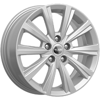Литые диски КС937 (15_Polo CK) (КС937) 6.000xR15 5x100 DIA57.1 ET38 сильвер для SEAT Ibiza