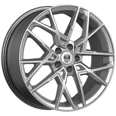 Вудроф (КС1044) 7.000xR18 5x112 DIA57.1 ET45 дарк платинум Вудроф (КС1044) 7.000xR18 5x112 DIA57.1 ET45 дарк платинум