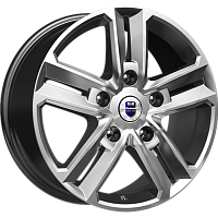 Литые диски Backfire (КС763М) 8.000xR18 5x120 DIA67.1 ET45 дарк платинум для Volkswagen Caravelle