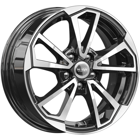 КС1005 (ZV 15_Polo) (КС1005) 6.000xR15 5x100 DIA57.1 ET40 алмаз черный