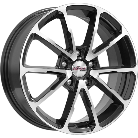 Skibidi (КС909) 6.500xR17 5x114.3 DIA67.1 ET50 Блэк Джек Skibidi (КС909) 6.500xR17 5x114.3 DIA67.1 ET50 Блэк Джек