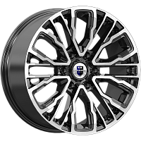 Литые диски Кортес (КС1102) 8.500xR19 6x139.7 DIA77.9 ET24 алмаз черный для Chevrolet Литые диски Кортес (КС1102) 8.500xR19 6x139.7 DIA77.9 ET24 алмаз черный для Chevrolet