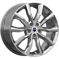 Литые диски Портер (КС906) 7.500xR18 5x112 DIA66.6 ET40 дарк платинум для BMW