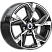 Кайан (КС1012) 7.500xR18 5x112 DIA66.6 ET43 алмаз черный Кайан (КС1012) 7.500xR18 5x112 DIA66.6 ET43 алмаз черный