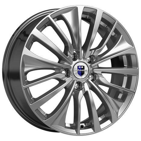 Flanker (КС1097) 6.500xR17 5x108 DIA67.1 ET43 дарк платинум Flanker (КС1097) 6.500xR17 5x108 DIA67.1 ET43 дарк платинум