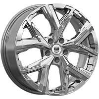 Литые диски Айона (КС1169) 6.500xR18 5x114.3 DIA67.1 ET45 дарк платинум для Toyota Chaser