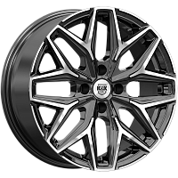 Литые диски Ариус (КС1187) 7.000xR17 4x108 DIA63.35 ET36 алмаз черный