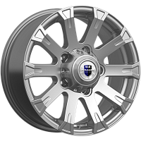 Литые диски Байкал (КС601) 7.000xR16 5x139.7 DIA98.2 ET35 дарк платинум для Chevrolet Литые диски Байкал (КС601) 7.000xR16 5x139.7 DIA98.2 ET35 дарк платинум для Chevrolet