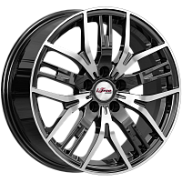 Литые диски Аскет (КС1072) 7.000xR17 5x110 DIA65.1 ET35 Блэк Джек для Opel Meriva