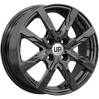 Литые диски Up122 (КС1092) 6.000xR15 4x100 DIA60.1 ET37 New Black для Renault Clio