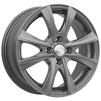 Литые диски МАЛЬТА (КЛ189) 6.000xR15 4x100 DIA54.1 ET45 графит для Toyota Raum