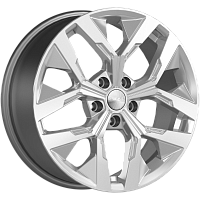 Литые диски ЛАМБЕРТ (КЛ370) 7.500xR18 5x112 DIA66.6 ET37 селена для Volkswagen Golf