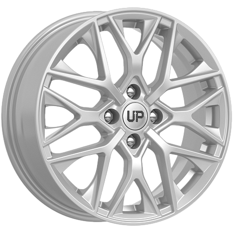 Up101 (КС980) 6.000xR16 4x100 DIA60.1 ET37 Silver Classic Up101 (КС980) 6.000xR16 4x100 DIA60.1 ET37 Silver Classic
