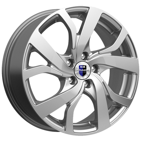 Палермо (КС607) 6.500xR16 5x114.3 DIA67.1 ET40 дарк платинум Палермо (КС607) 6.500xR16 5x114.3 DIA67.1 ET40 дарк платинум