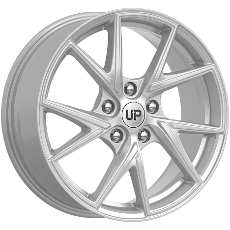 Up105 (КС983) 7.000xR17 5x114.3 DIA66.1 ET40 Silver Classic