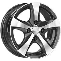 Литые диски УРАН-2 (КЛ066) 5.500xR14 4x100 DIA67.1 ET35 алмаз Литые диски УРАН-2 (КЛ066) 5.500xR14 4x100 DIA67.1 ET35 алмаз