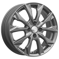 Литые диски НАГОЯ (КЛ312) 6.000xR16 4x100 DIA60.1 ET45 графит для Hyundai I20