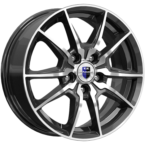 Адамар-оригинал (КС886) (КС886) 6.500xR16 5x112 DIA57.1 ET46 алмаз черный SK Адамар-оригинал (КС886) (КС886) 6.500xR16 5x112 DIA57.1 ET46 алмаз черный SK