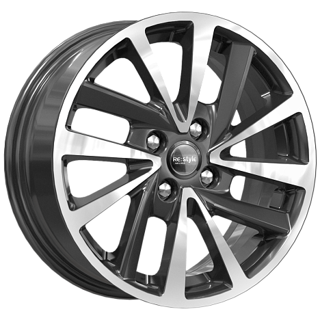 КС899 (ZV 15_Logan) (КС899) 6.000xR15 4x100 DIA60.1 ET40 алмаз черный