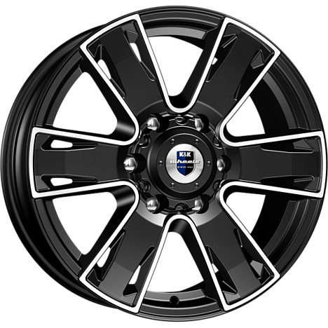 Севенна (КС726) 7.000xR17 6x139.7 DIA106.1 ET30 алмаз черный Севенна (КС726) 7.000xR17 6x139.7 DIA106.1 ET30 алмаз черный