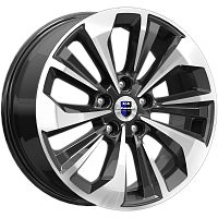 Литые диски Авиор (КС936) 7.000xR17 5x114.3 DIA66.1 ET40 алмаз черный для Renault Talisman