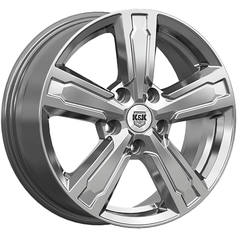 Оклахома (КС998) 6.500xR16 5x105 DIA56.6 ET38 дарк платинум Оклахома (КС998) 6.500xR16 5x105 DIA56.6 ET38 дарк платинум
