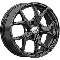 Литые диски Up120 (КС1114) 6.500xR16 5x110 DIA65.1 ET38 New Black для Saab 9-3