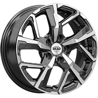 Литые диски СМОЛВУД (КЛ1200) 6.000xR15 5x100 DIA54.1 ET45 алмаз