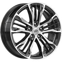 Литые диски Up106 (КС991) 7.000xR17 5x114.3 DIA66.1 ET45 New Diamond для Nissan Teana