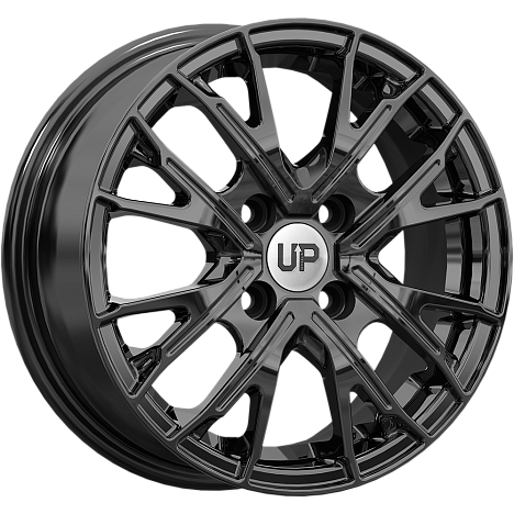 Up127 (КС1088) 5.500xR14 4x100 DIA56.1 ET45 New Black Up127 (КС1088) 5.500xR14 4x100 DIA56.1 ET45 New Black