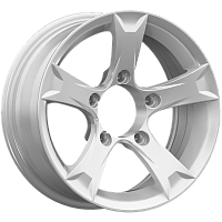 Литые диски Триал (КС621) 6.500xR15 5x139.7 DIA110.1 ET5 сильвер