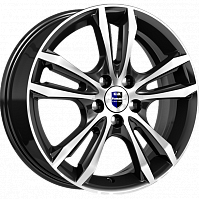 Литые диски Samara-оригинал (КС866) (КС866) 6.000xR16 5x114.3 DIA67.1 ET43 алмаз черный SK для Hyundai Creta