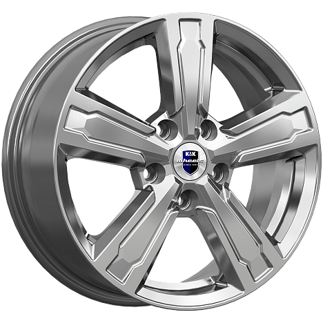 Оклахома (КС998) 6.500xR16 5x114.3 DIA66.1 ET50 дарк платинум Оклахома (КС998) 6.500xR16 5x114.3 DIA66.1 ET50 дарк платинум