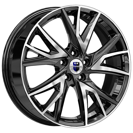 Кайлас (КС1054) 6.500xR18 5x114.3 DIA67.1 ET50 алмаз черный Кайлас (КС1054) 6.500xR18 5x114.3 DIA67.1 ET50 алмаз черный