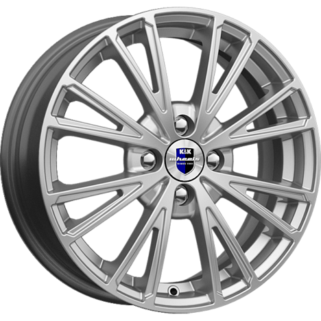 Меандр (КС879) 6.000xR16 4x100 DIA67.1 ET40 сильвер SK Меандр (КС879) 6.000xR16 4x100 DIA67.1 ET40 сильвер SK