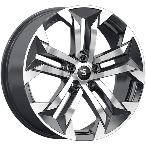 КР015 (19_Haval F7/F7x) (КР015) 7.500xR19 5x114.3 DIA64.1 ET40 Diamond Black Gris