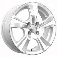 Литые диски КРИТ (КЛ241) 5.500xR14 4x100 DIA56.6 ET39 алмаз-белый