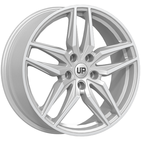 Up112 (КС1017) 7.000xR18 5x114.3 DIA54.1 ET53 Silver Classic