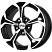 Эрнесто (КС484) 6.500xR15 5x100 DIA67.1 ET38 Блэк Джек Эрнесто (КС484) 6.500xR15 5x100 DIA67.1 ET38 Блэк Джек
