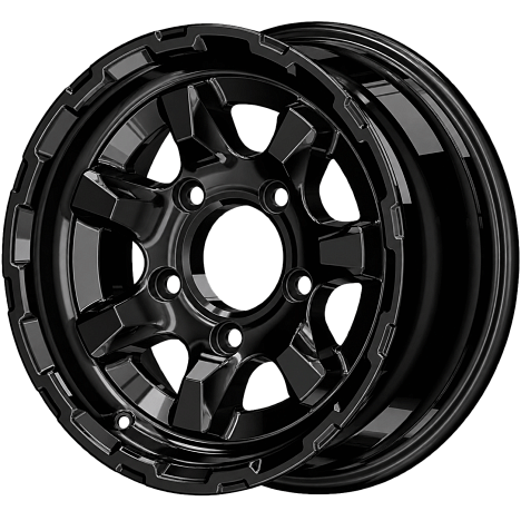 Самур (КС1177) 7.000xR15 5x139.7 DIA98 ET30 черный глянец Самур (КС1177) 7.000xR15 5x139.7 DIA98 ET30 черный глянец