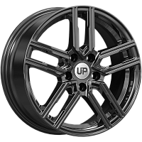 Литые диски Up113 (КС1018) 6.500xR16 5x114.3 DIA67.1 ET45 New Black для Mazda 3