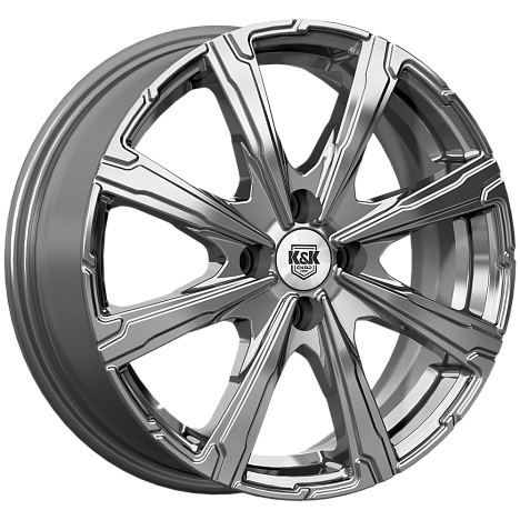 Арагац 6.0Jx16H2 (КС1214) 6.000xR16 4x100 DIA60.1 ET41 дарк платинум