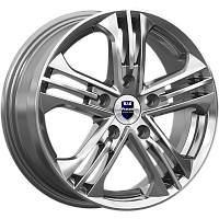 Литые диски Trinity (КС615) 6.000xR15 5x100 DIA67.1 ET39 дарк платинум